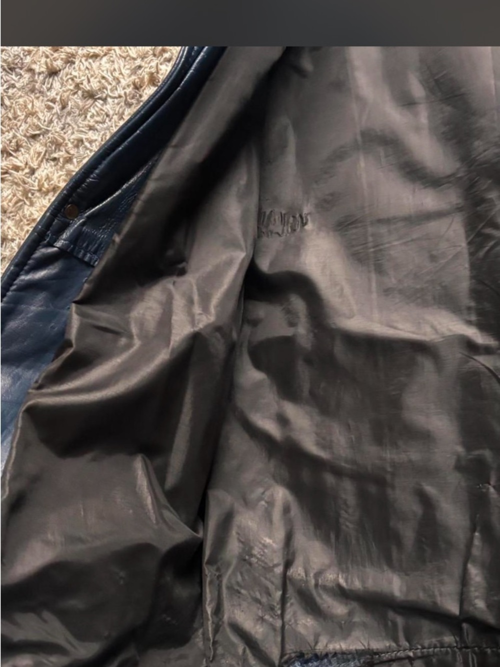Work Leather Patch Jacket - Picture 5 of 8